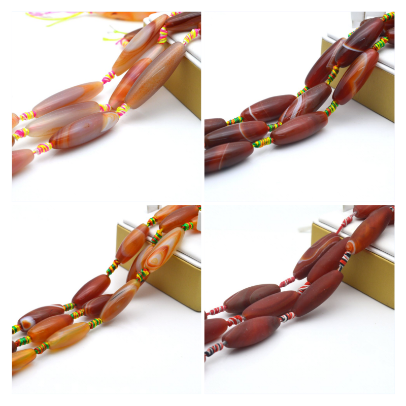 Jewelry Making Store - Natural Stone Red Big Agate Stone
