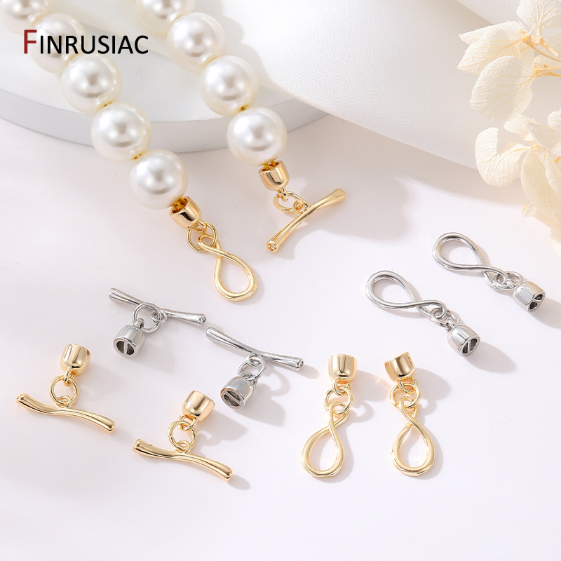 Jewelry Making Items - 14K Gold Plated Infinity Symbol OT