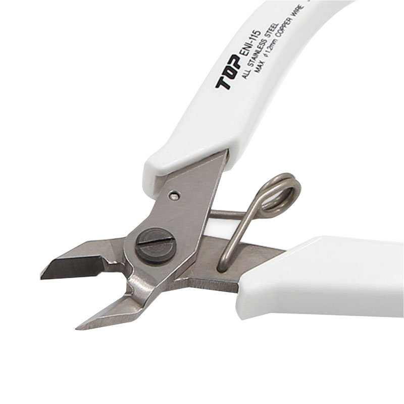 Jewelry Making Japan - TOP Electro Nippers ENI-115 Japanese Stainless