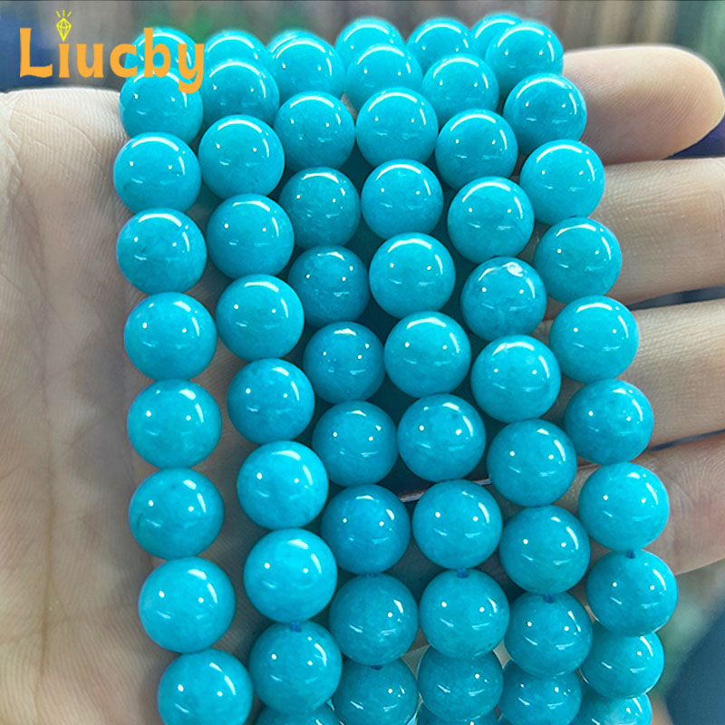 Jewelry Making Amazon - Amazon colored jade Natural Stone Handmade