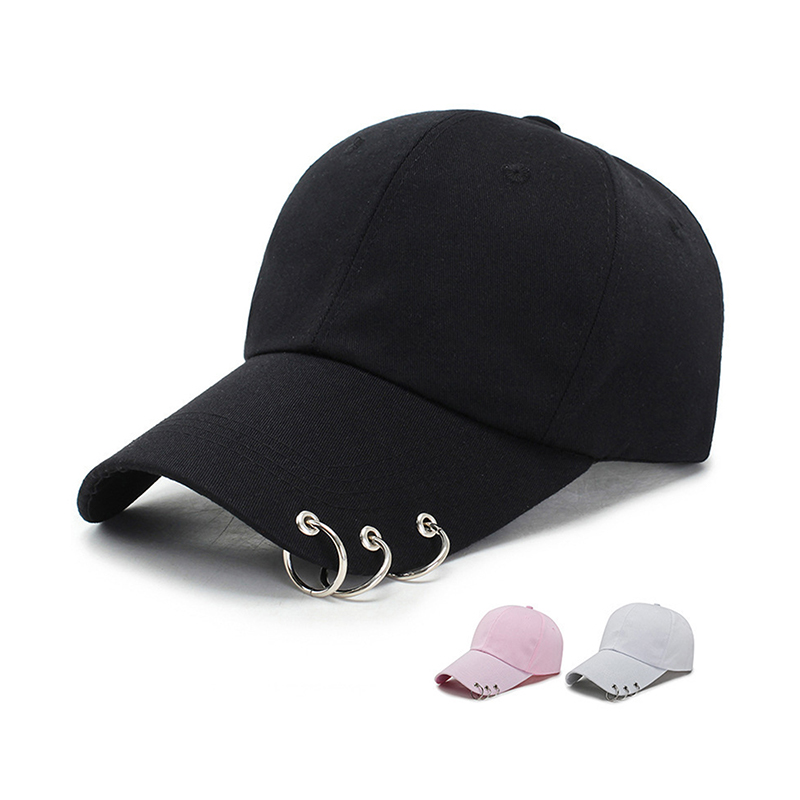 Ring Blank Adjustable - Hip Hop Women's Baseball Cap With