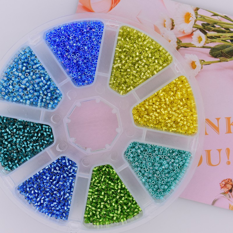 Jewelry Making Japan - 50g Miyuki Silverline Glass Seed Beads