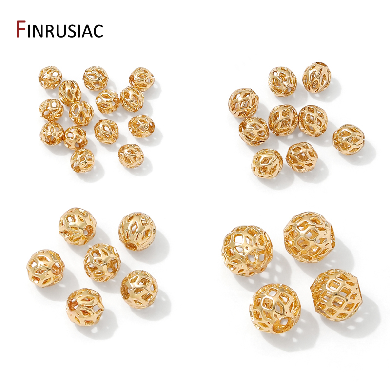 4/5/6/8mm 14K Gold Plated Holl - Jewelry Making Items recensie en prijs