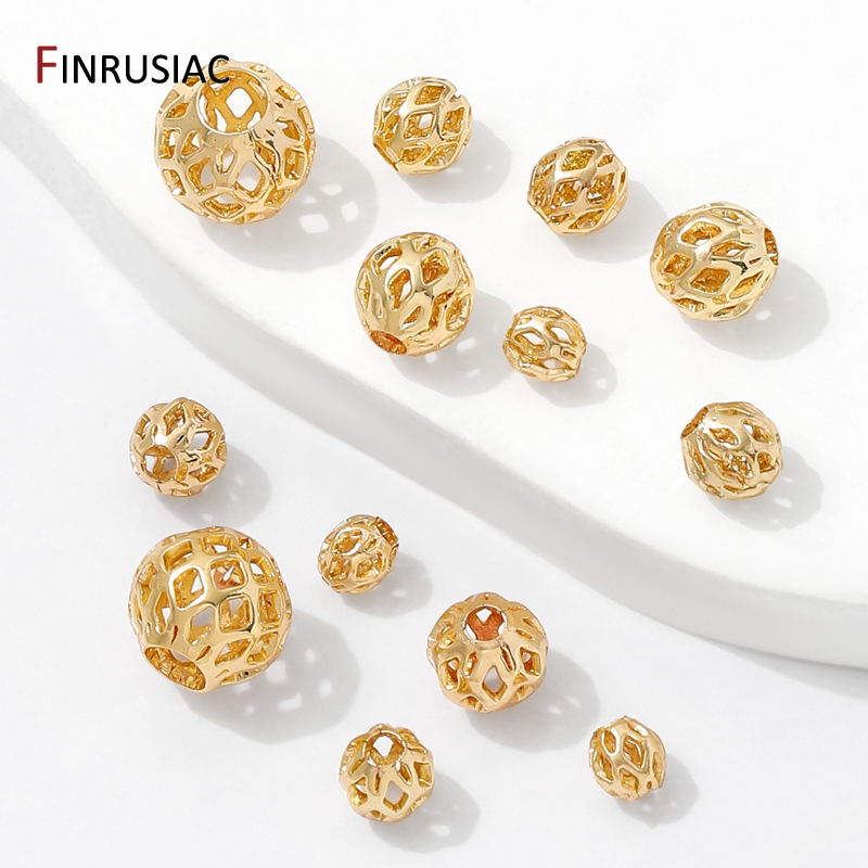 4/5/6/8mm 14K Gold Plated Holl - Jewelry Making Items recensie en prijs
