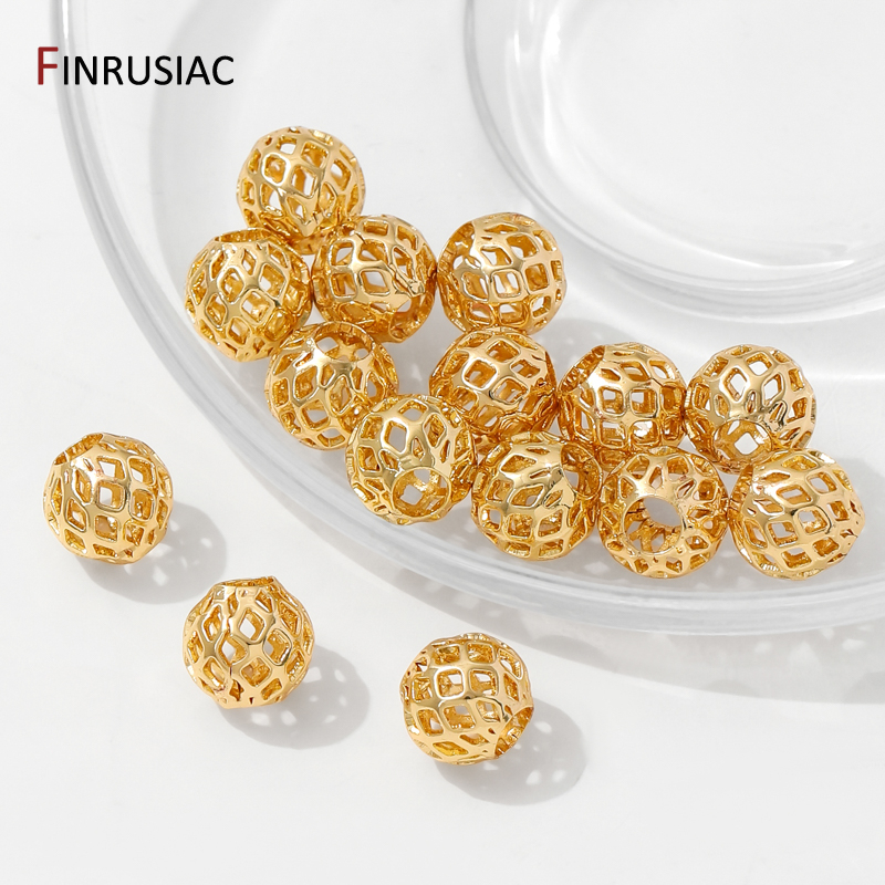 4/5/6/8mm 14K Gold Plated Holl - Jewelry Making Items recensie en prijs
