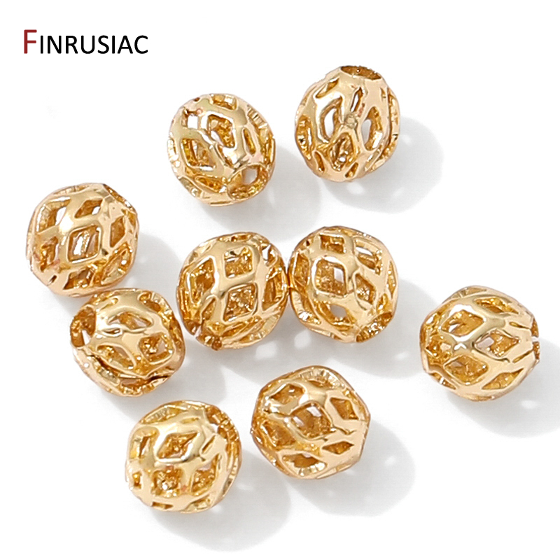4/5/6/8mm 14K Gold Plated Holl - Jewelry Making Items recensie en prijs
