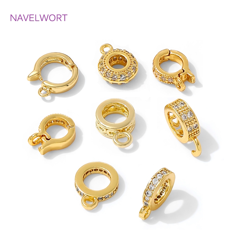 18K Gold Plated Hinged Necklac - Jewelry Making Items recensie en prijs