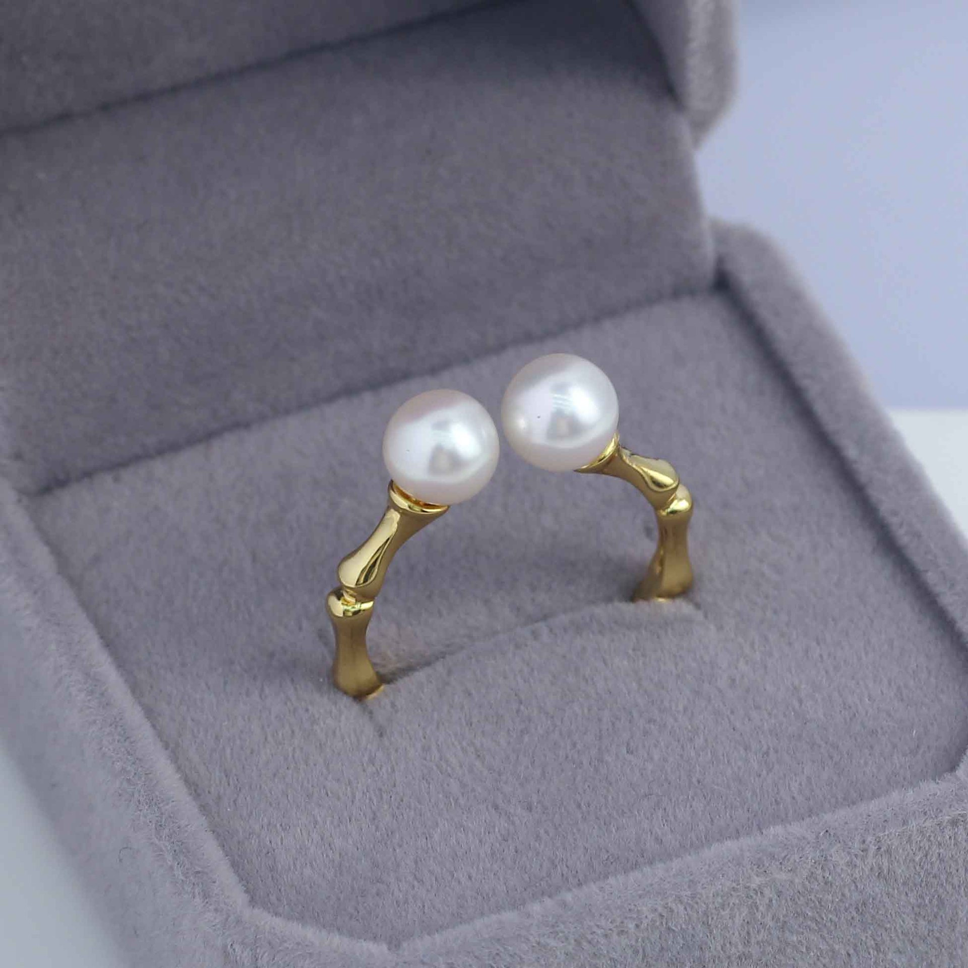 JZ032 Copper Gold Plated Bambo - Ring Blank Adjustable recensie en prijs