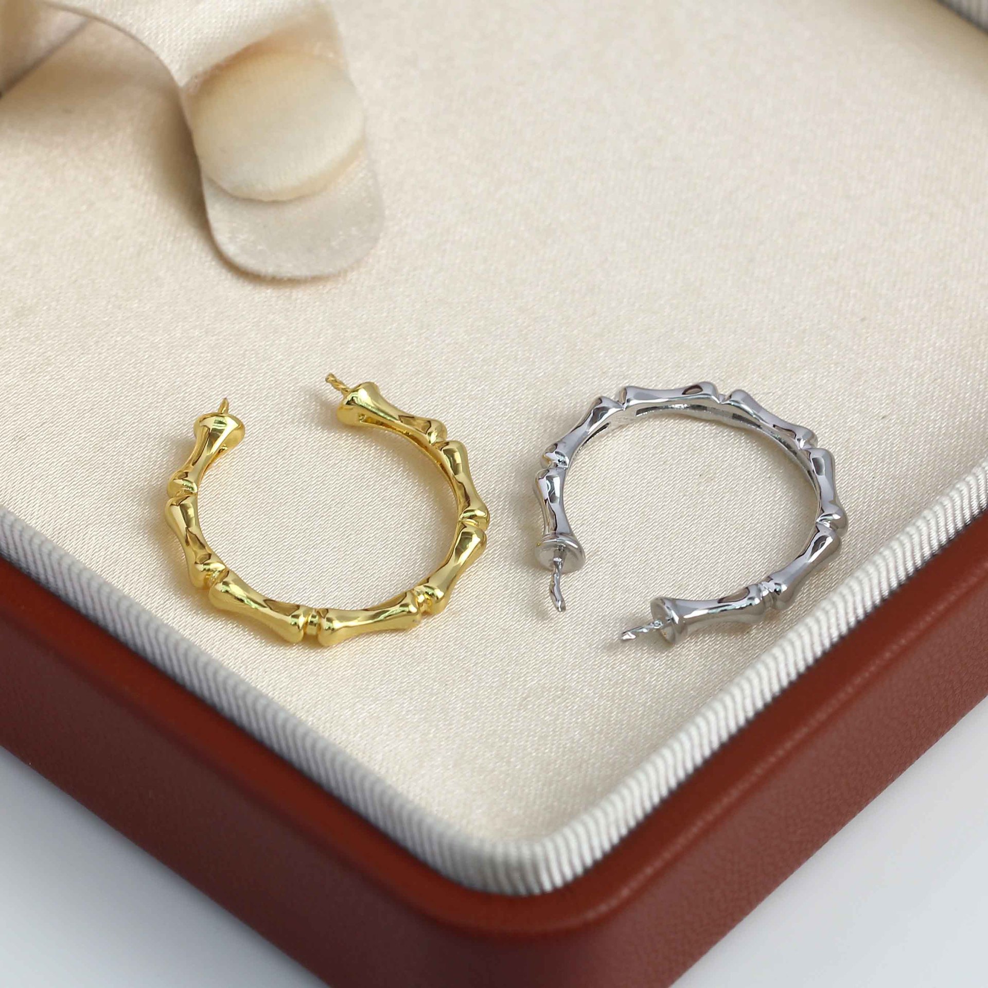 JZ032 Copper Gold Plated Bambo - Ring Blank Adjustable recensie en prijs