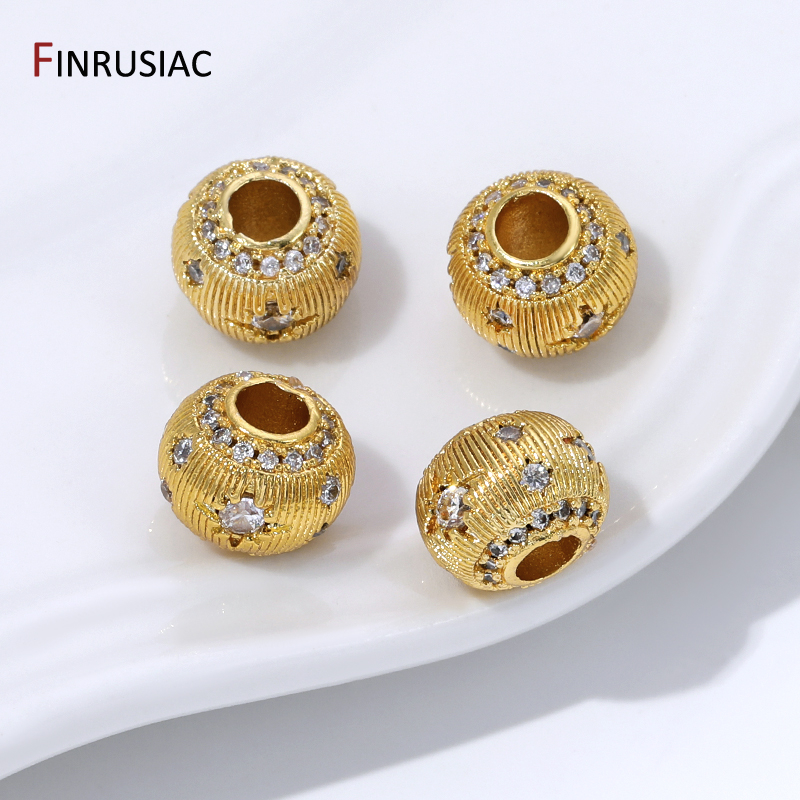 18K Gold Plated Brass Round Sp - Jewelry Making Items recensie en prijs