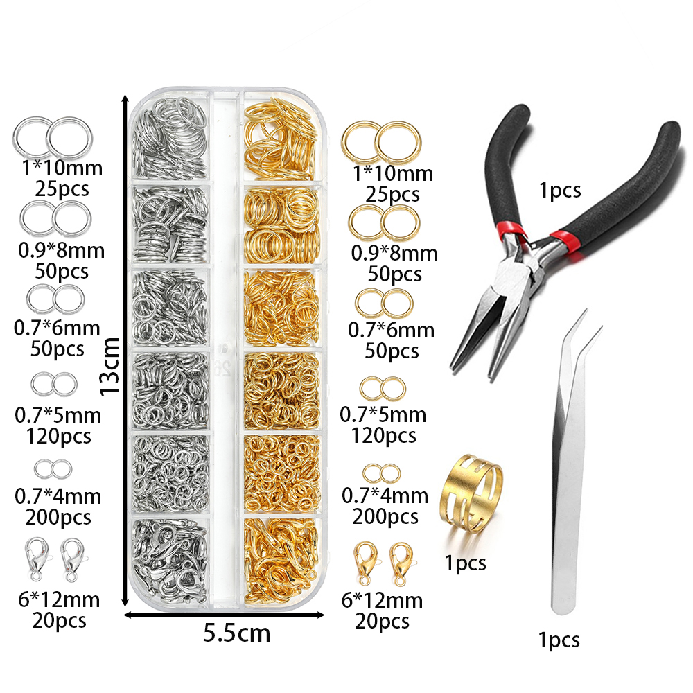930pcs/Box Jewelry Findings Ki - Jewelry Making Pliers recensie en prijs