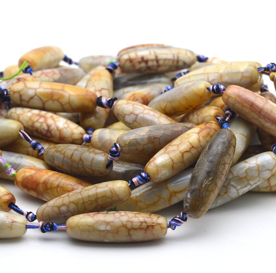 Natural Stone Colourful Big Ag - Jewelry Making Store recensie en prijs
