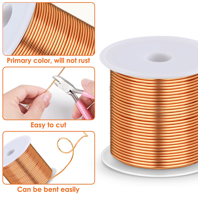 1-3Roll  Soft Copper Wire for  - Jewelry Making Thread recensie en prijs