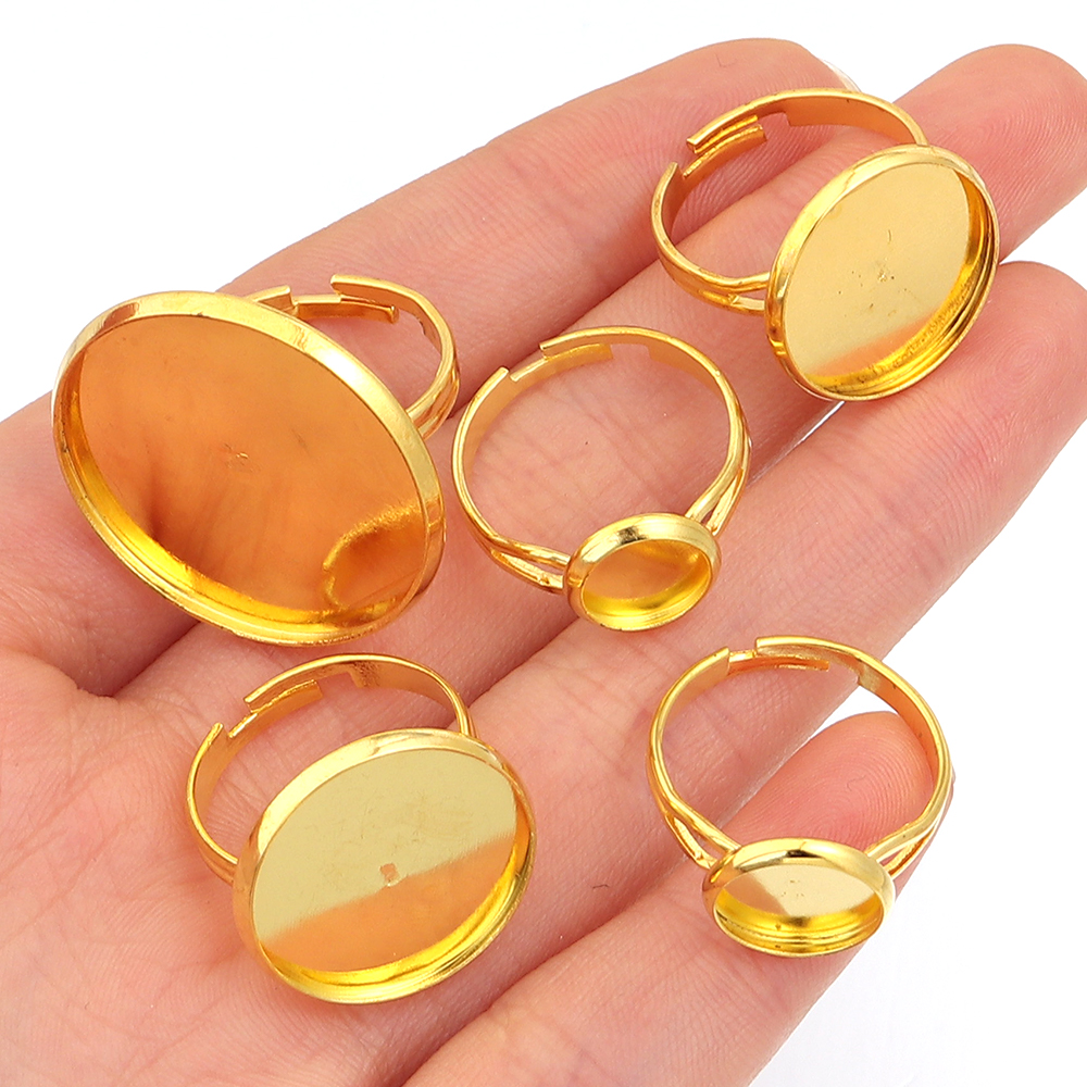 10Pcs/Lot Adjustable Blank Rin - Ring Blank Adjustable recensie en prijs