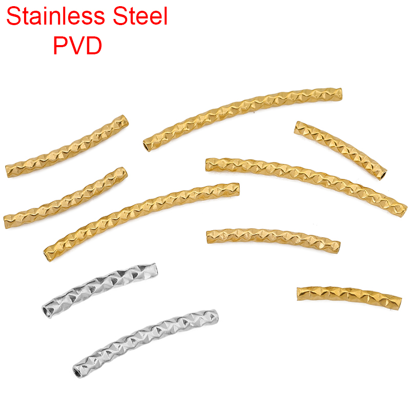 10pcs PVD Stainless Steel Curv - Jewelry Making Youtube recensie en prijs