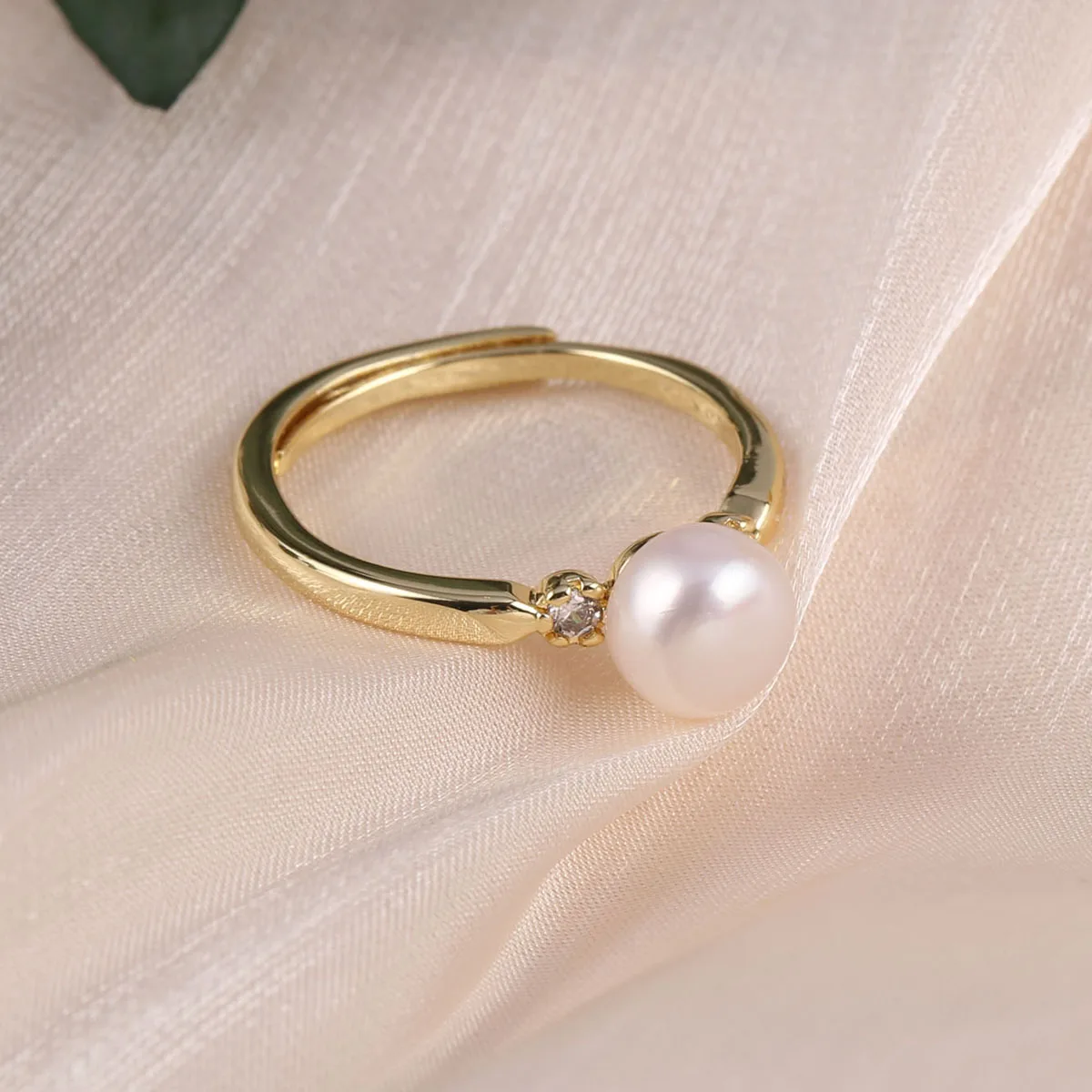 Natural Freshwater Pearls Ring - Ring Blank Adjustable recensie en prijs