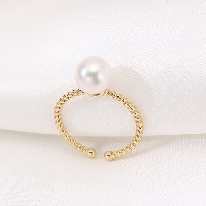 JZ224  Copper Gold Plated Adju - Ring Blank Adjustable recensie en prijs
