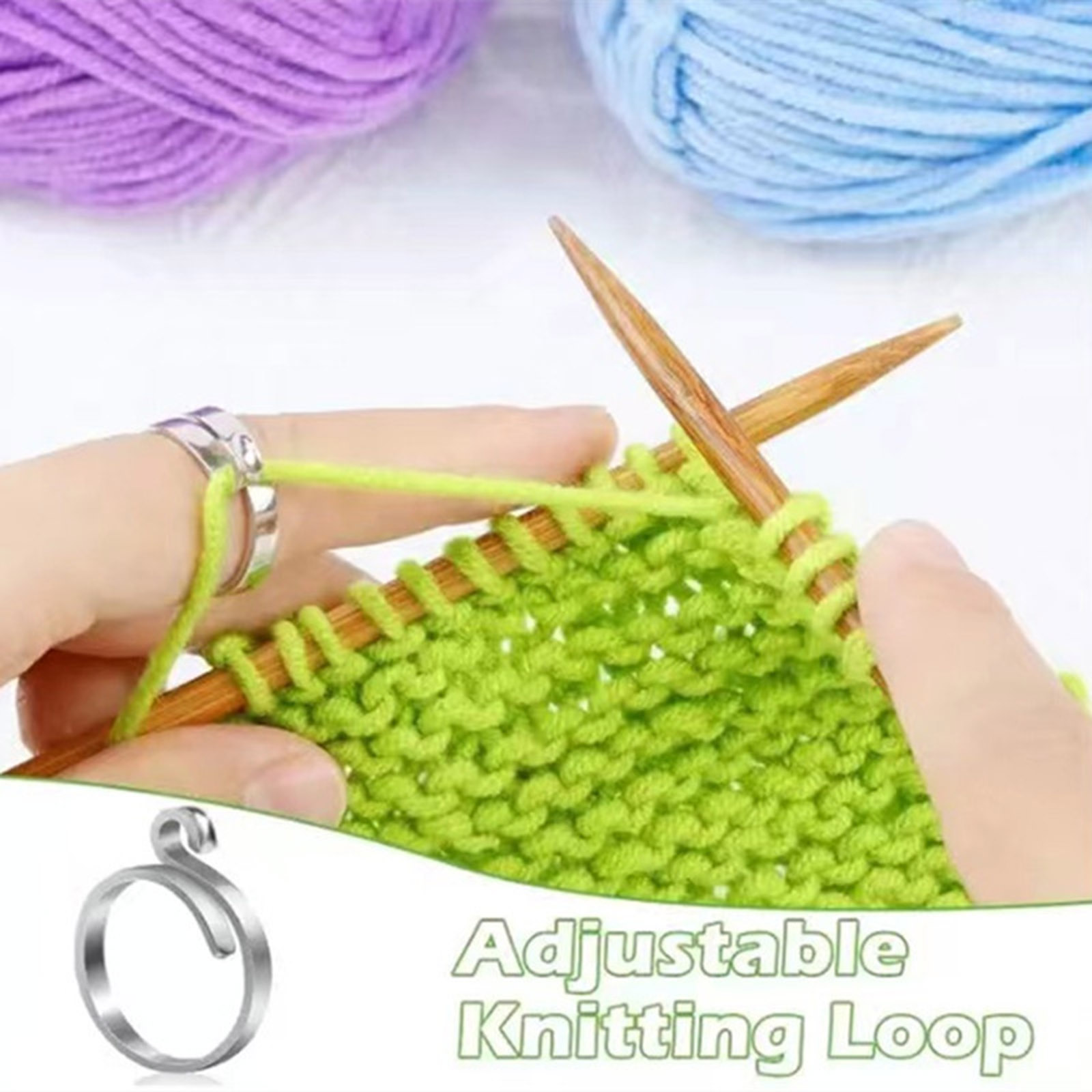 1Piece Zinc Based Alloy Knitti - Ring Blank Adjustable recensie en prijs