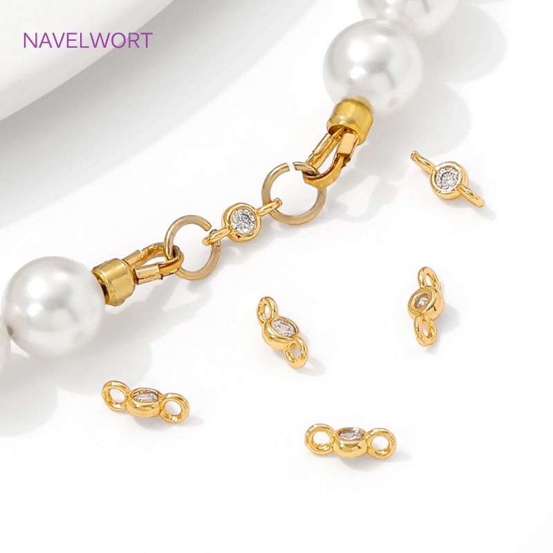 18K Gold Plated With Zircon Co - Jewelry Making Items recensie en prijs