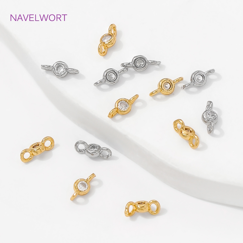 18K Gold Plated With Zircon Co - Jewelry Making Items recensie en prijs