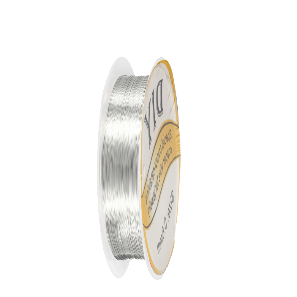1Roll Silver Copper Wire 0.3/0 - Jewelry Making Thread recensie en prijs