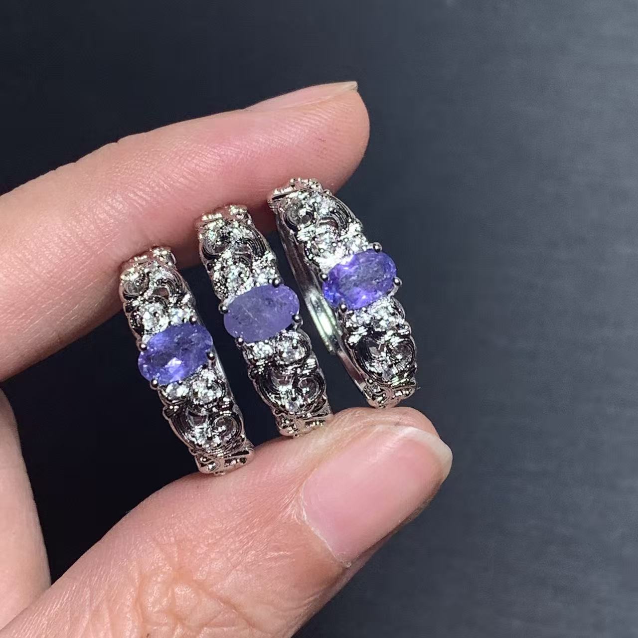 Natural Tanzanite Ring Adjusta - Ring Blank Adjustable recensie en prijs