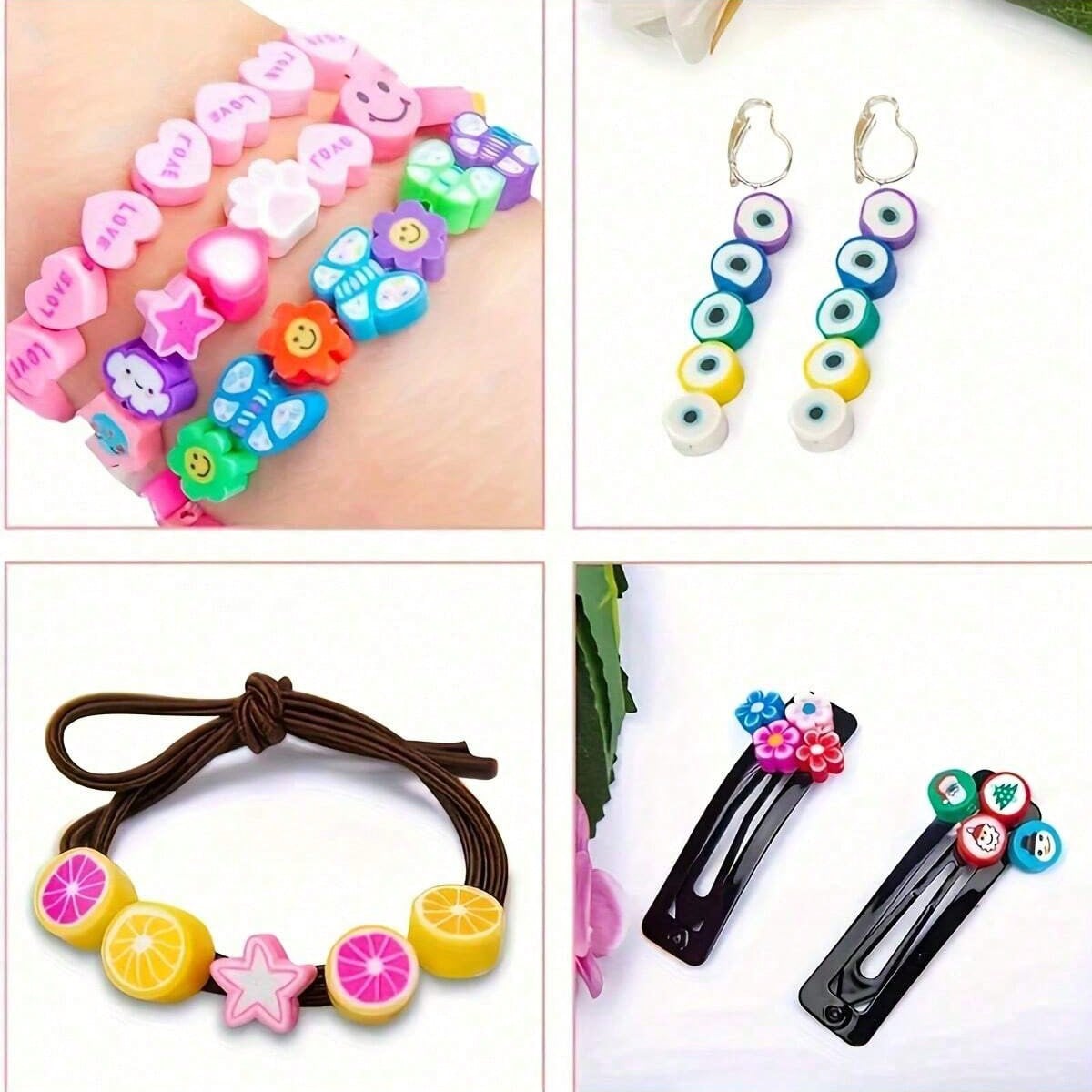 1450/1200/250pcs Polymer Clay  - Jewelry Making For Birthday Party recensie en prijs