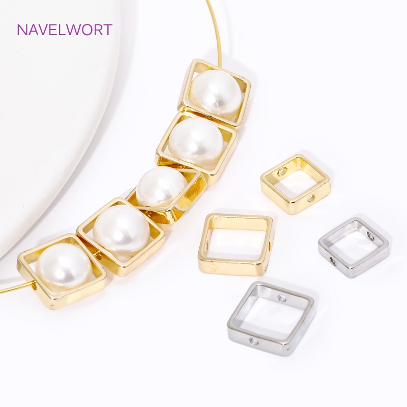 14K/18K Gold Plated Bead Frame - Jewelry Making Items recensie en prijs