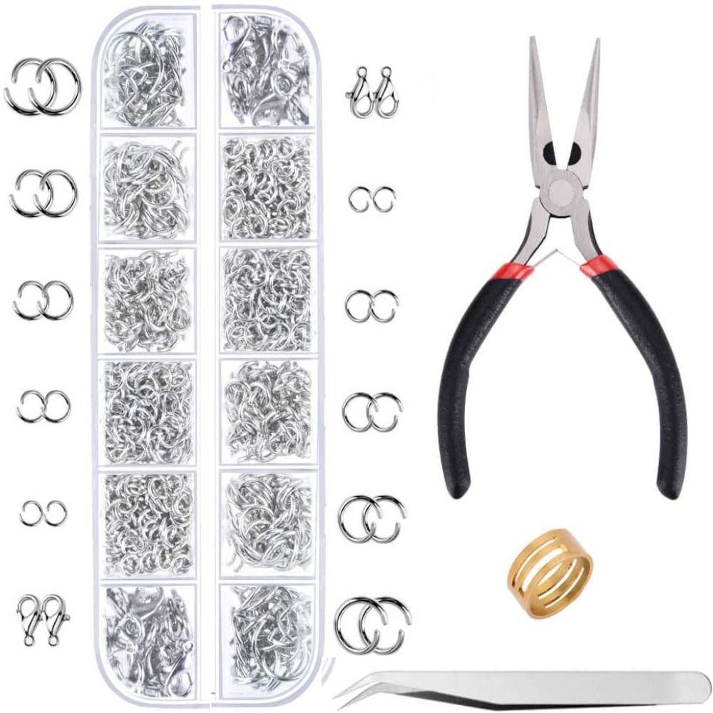 1200pcs 4-10mm Gold Silver Ope - Jewelry Making Pliers recensie en prijs