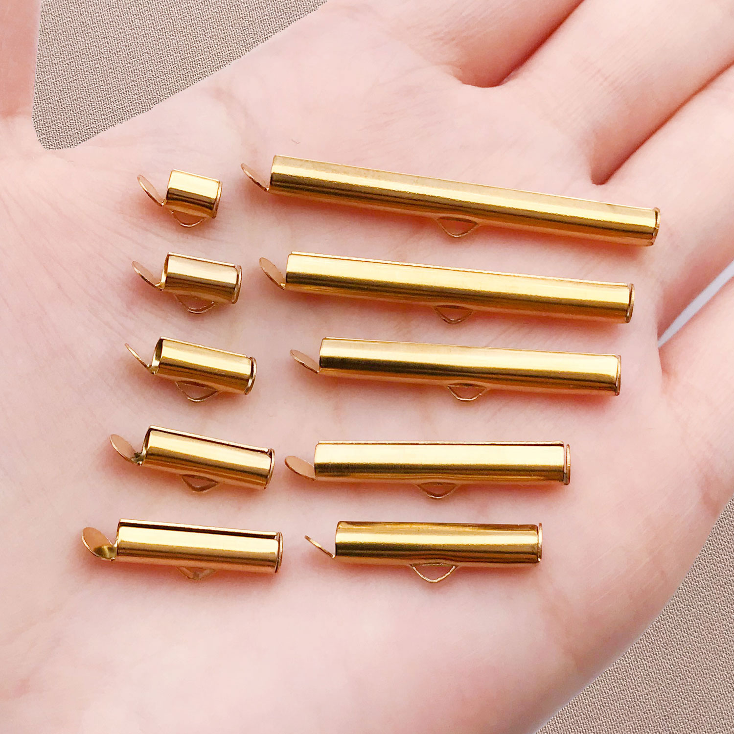 10pcs/lot Stainless Steel Crim - Jewelry Making Youtube recensie en prijs