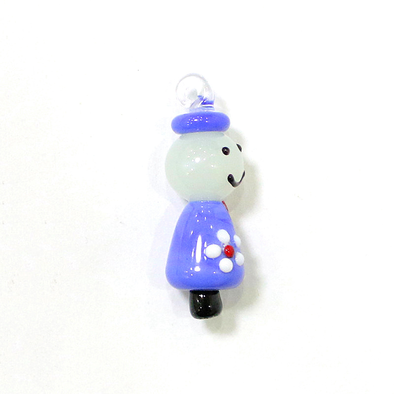 Cute Mini Doll Charm Glass Pen - Jewelry Making Japan recensie en prijs