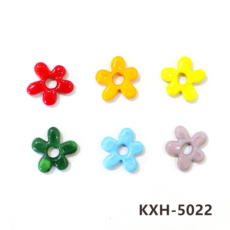 6pcs New Lovely Mini Glass Flo - Jewelry Making For Birthday Party recensie en prijs