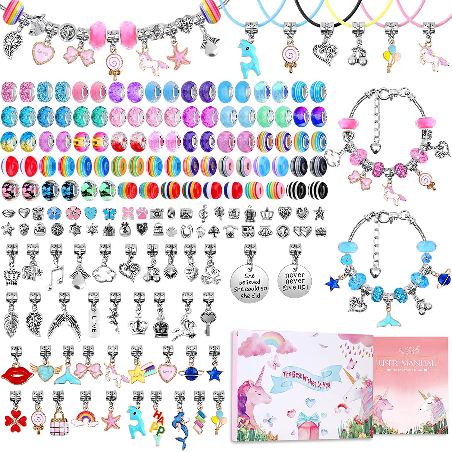 Charm Bracelet Making Kit DIY  - Jewelry Making For Teens recensie en prijs