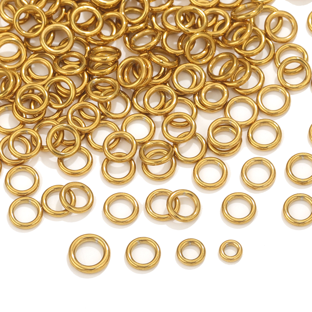 50pcs Stainless Steel O Ring G - Jewelry Making Thread recensie en prijs