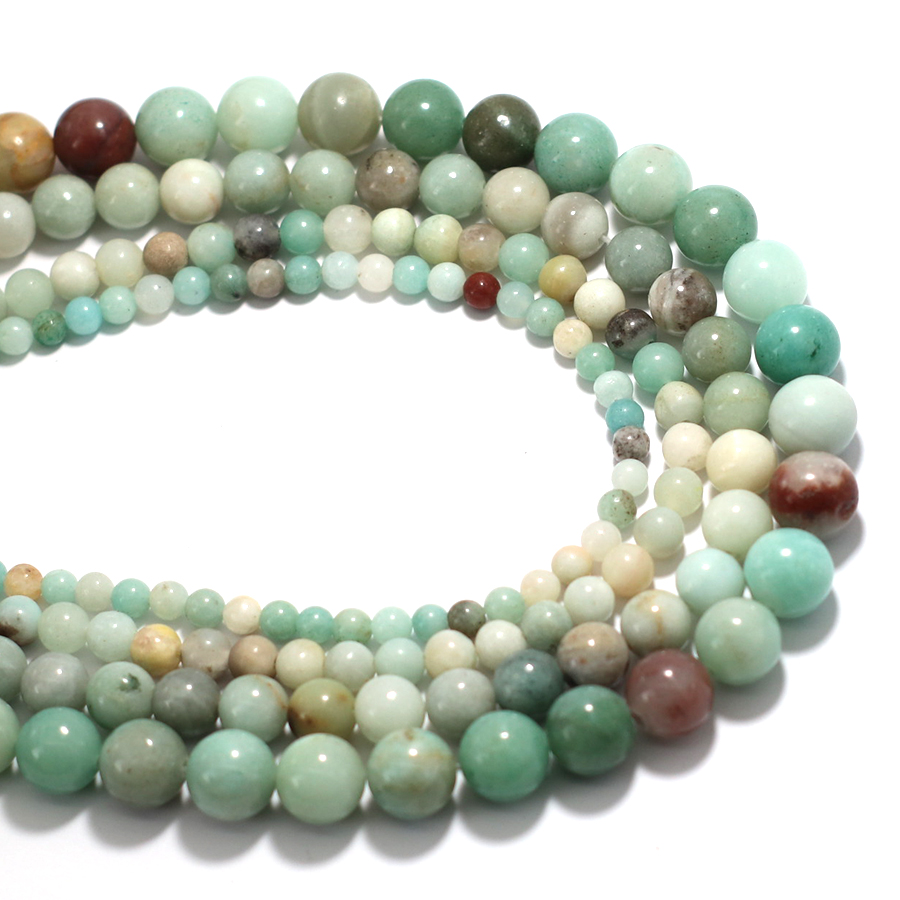 Grade A 4/6/8/10mm Natural Ama - Jewelry Making Amazon recensie en prijs