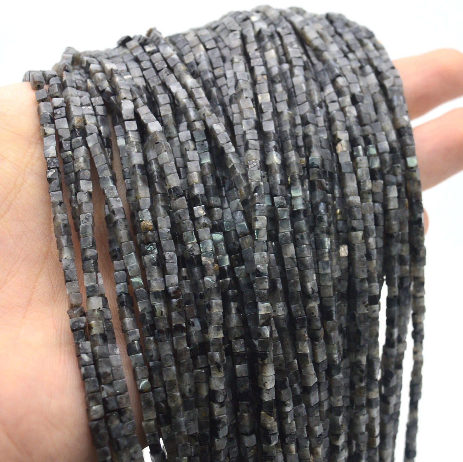 2mm 4mm Natural Gray Labradori - Jewelry Making Store recensie en prijs