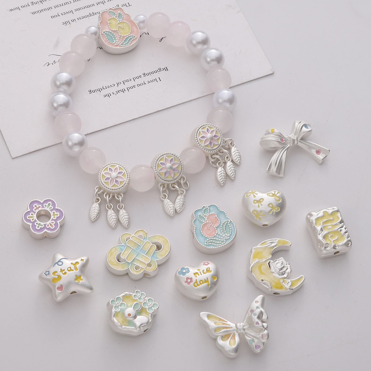 Alloy Moon Charms Beads Pendan - Jewelry Making For Birthday Party recensie en prijs