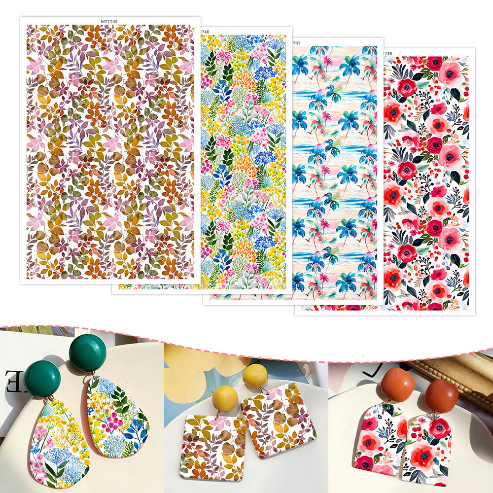 4pc Colorful Love Floral & Pal - Jewelry Making For Birthday Party recensie en prijs