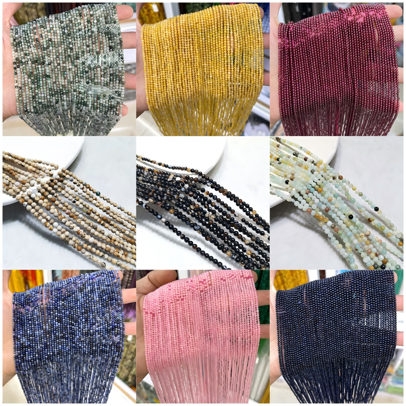 3mm natural stone beads granet - Jewelry Making Store recensie en prijs