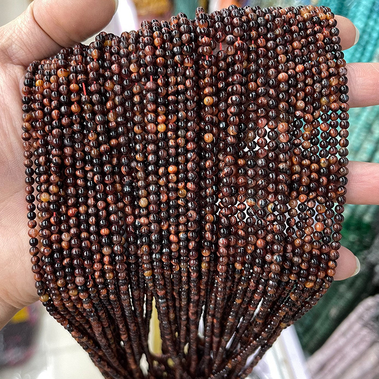 3mm natural stone beads granet - Jewelry Making Store recensie en prijs