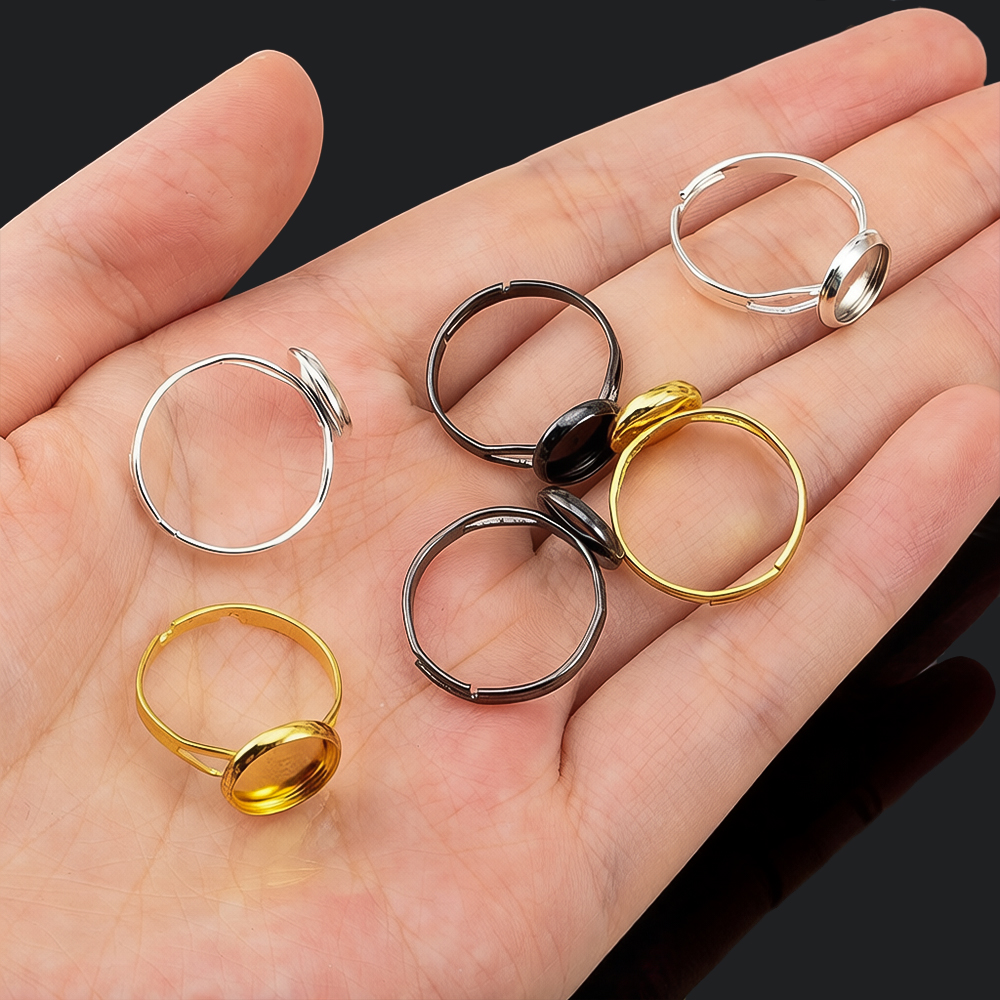 10pcs/lot Adjustable Blank Rin - Ring Blank Adjustable recensie en prijs
