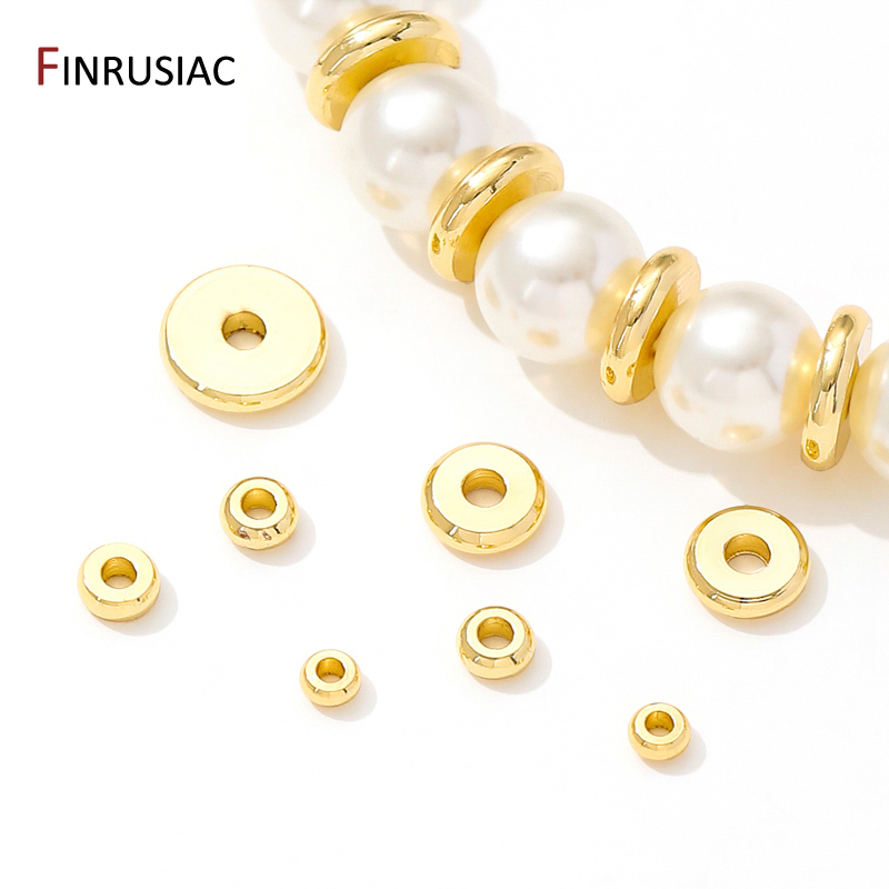 18K Gold Plated Brass Flat Spa - Jewelry Making Items recensie en prijs