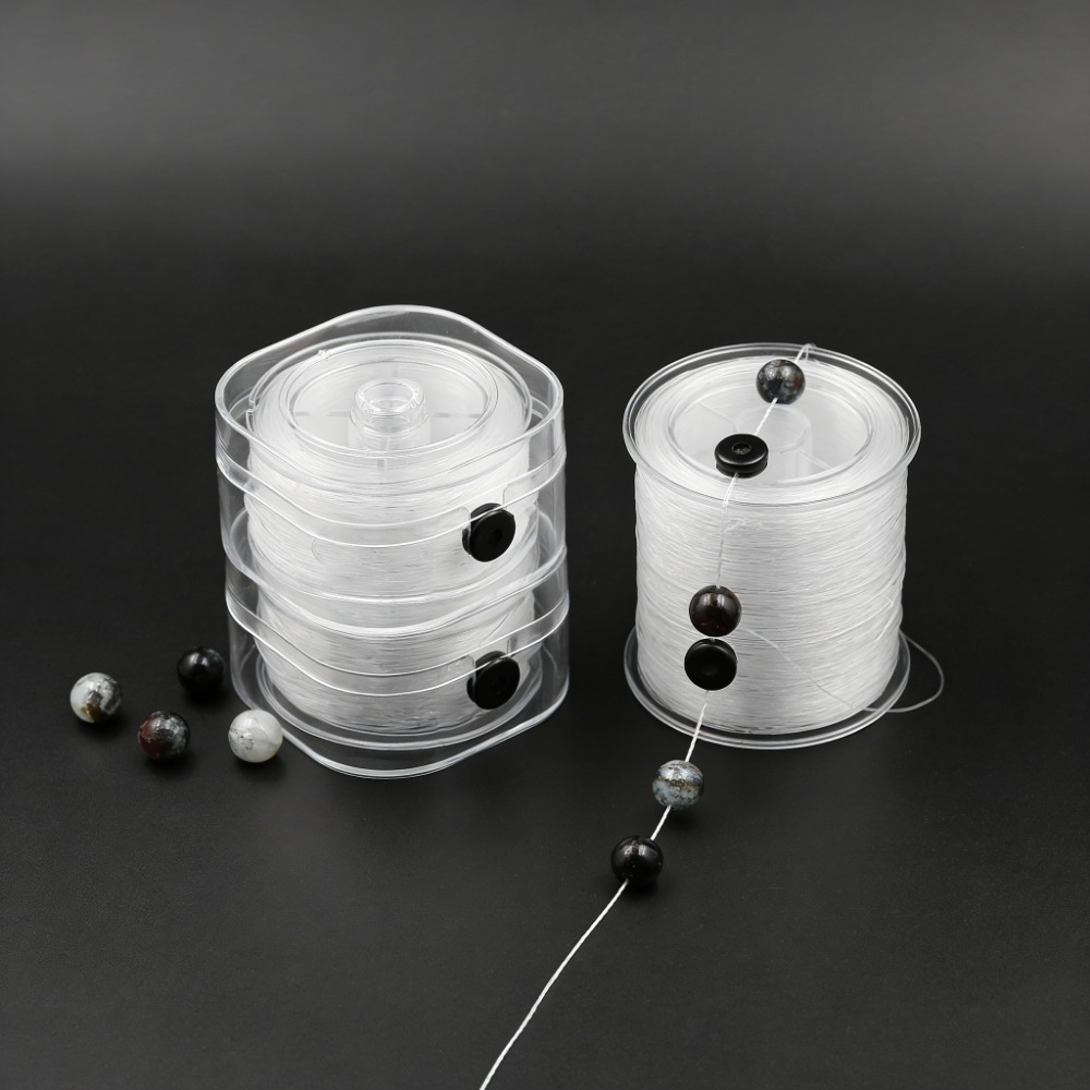 0.5-1mm White Elastic Crystal  - Jewelry Making Thread recensie en prijs