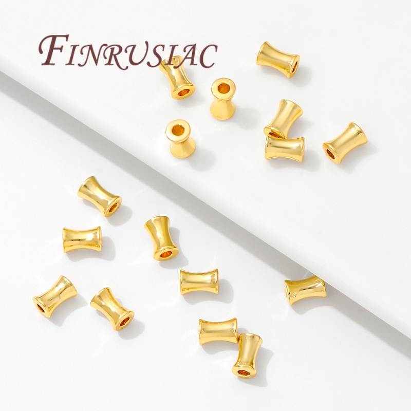 18K Gold Plated Brass Tube Bea - Jewelry Making Youtube recensie en prijs