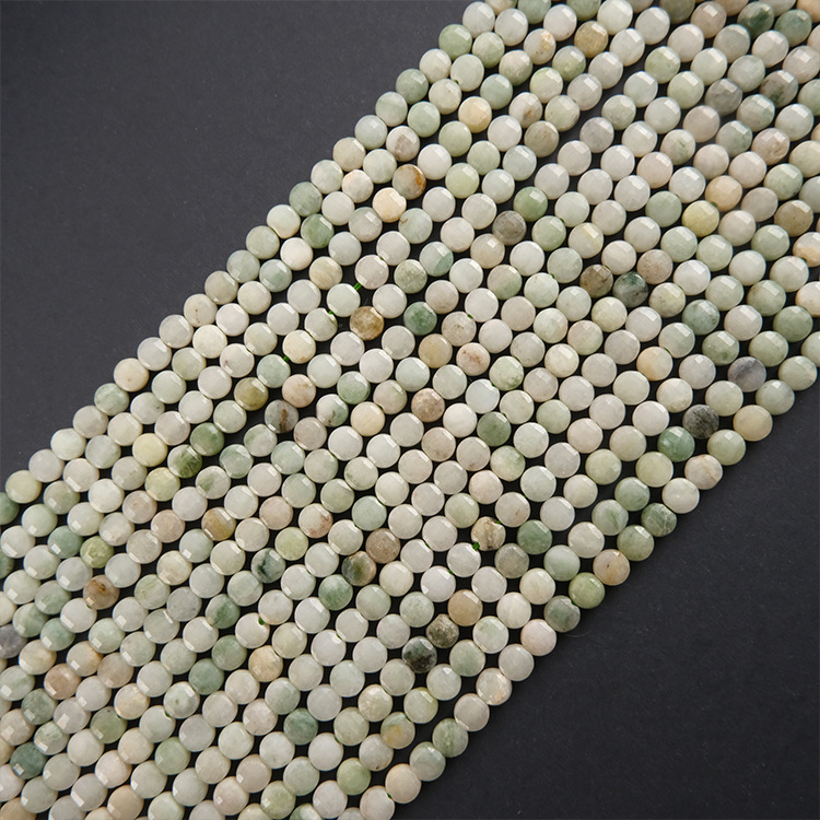 4x4mm Faceted round natural st - Jewelry Making Store recensie en prijs