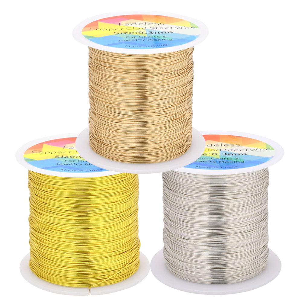 100m/328ft Fadeless Copper Cla - Jewelry Making Thread recensie en prijs