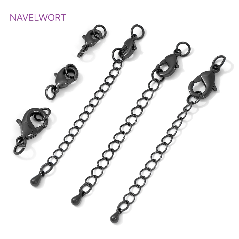 Black Color Brass Lobster Clas - Jewelry Making Items recensie en prijs