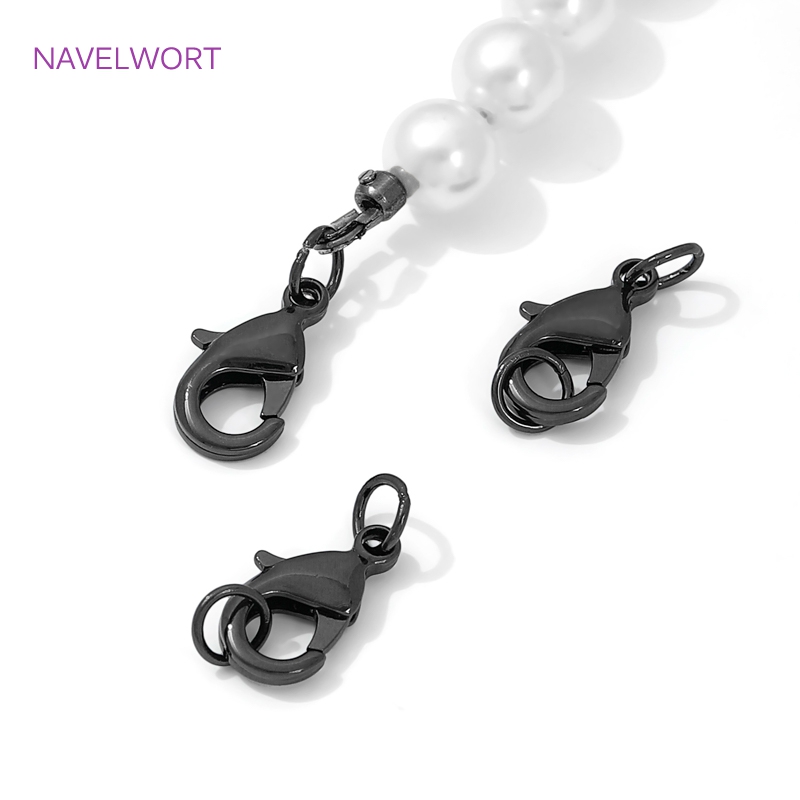 Black Color Brass Lobster Clas - Jewelry Making Items recensie en prijs
