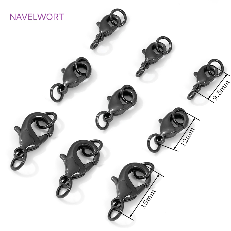 Black Color Brass Lobster Clas - Jewelry Making Items recensie en prijs