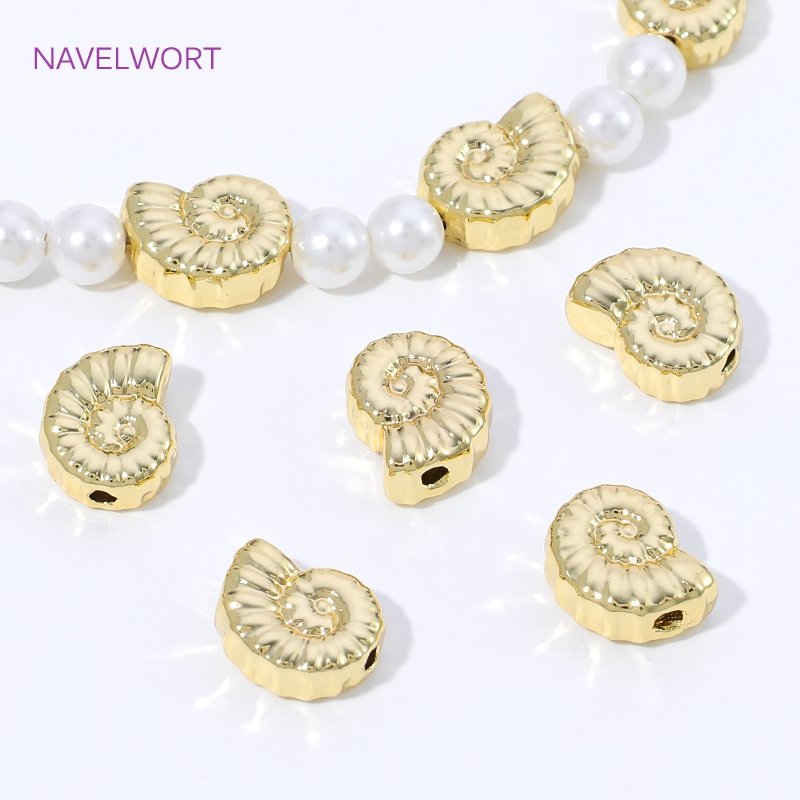 14K Gold Plated Brass Conch Sp - Jewelry Making Items recensie en prijs